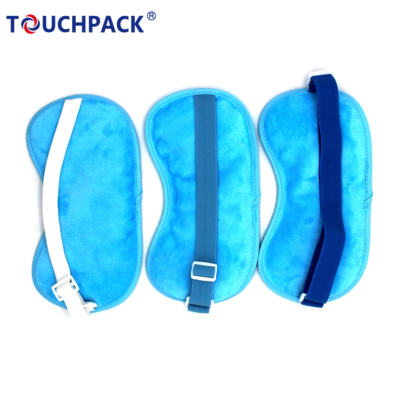 Food Grade PVC Soft Cloth Hot Cold Gel Eye Mask Gel Bead Cooling Pack Eye Mask