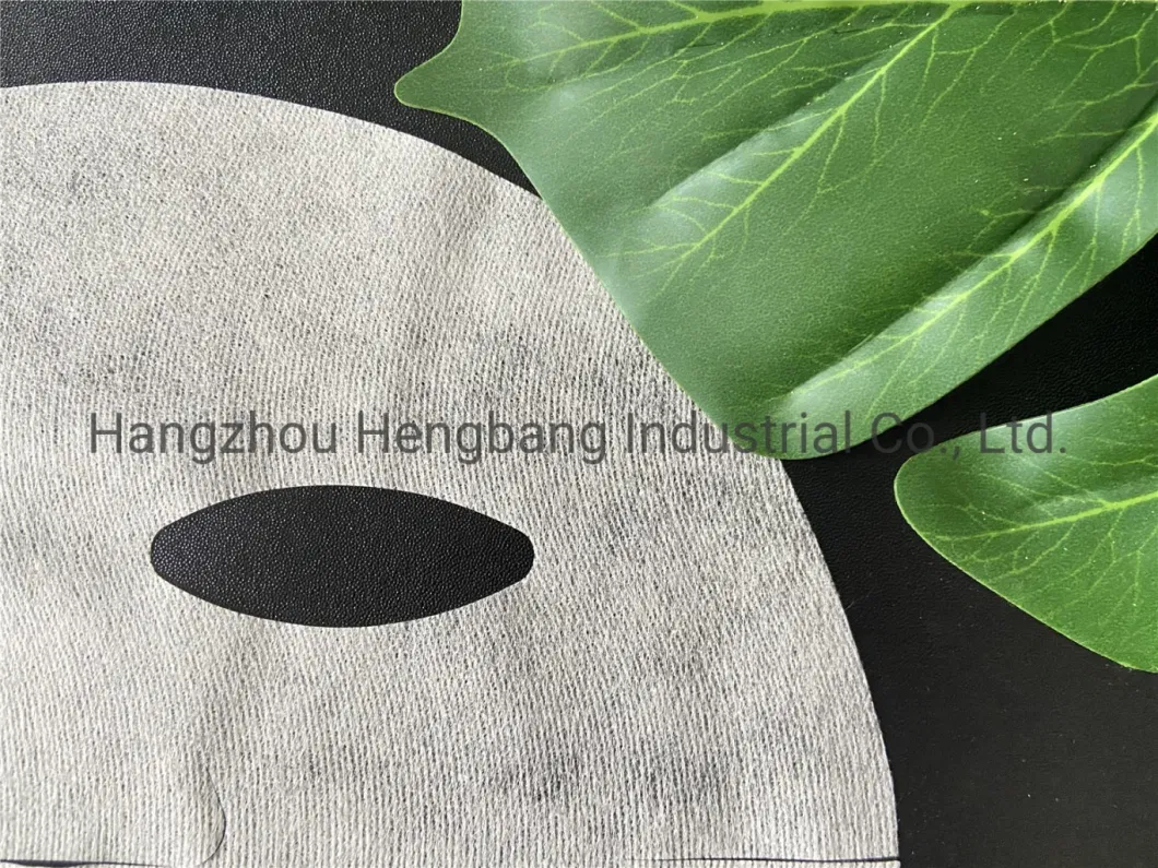 Pre-Cut Cosmeceutical Hydrating Face Mask Sheet Nonwoven Fabric