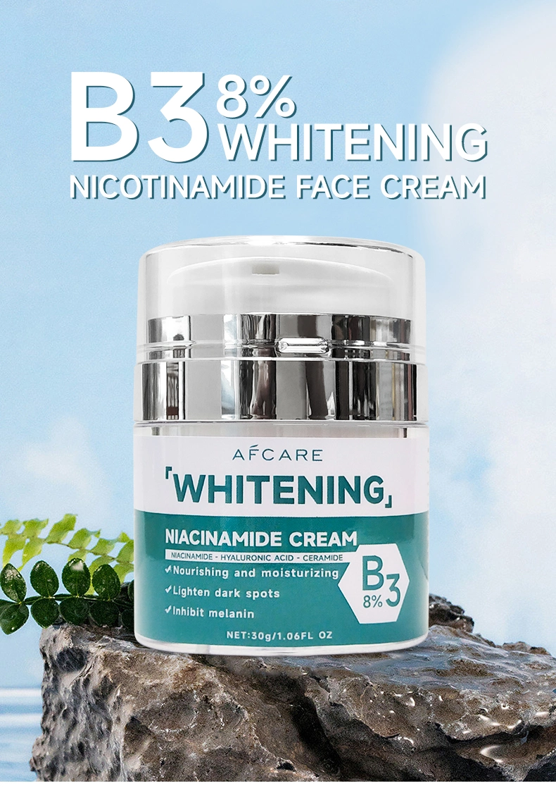 OEM ODM B3 Face Whitening Niacinamide Cream Nourishing Moisturizing Relieve Brighten Crramide