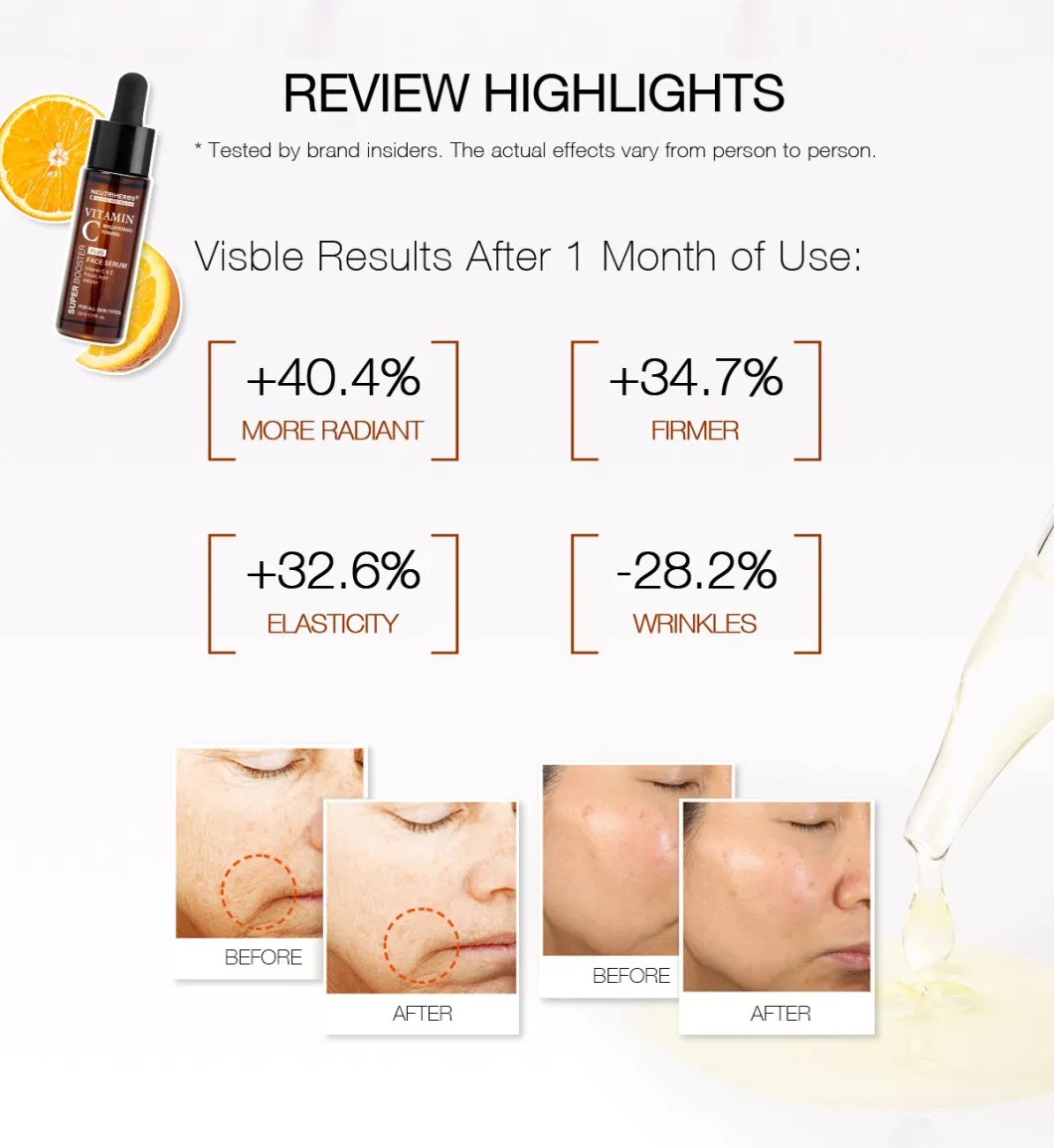 Cosmetics Vc Vit Vitamina Vitamin C Whitening Serums Brighting Serum Facial