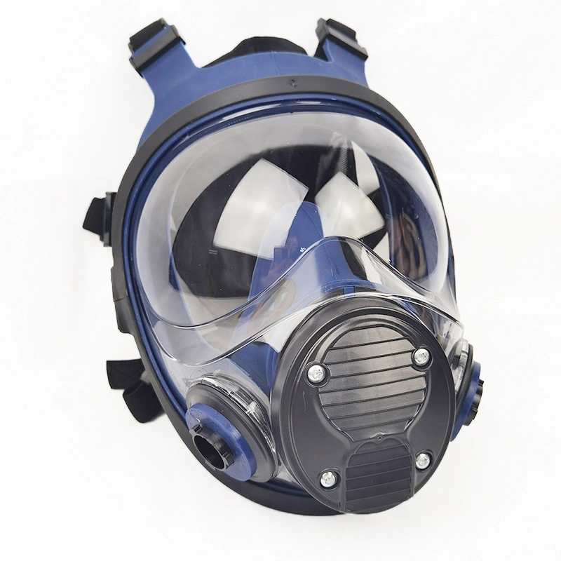 Black Full Face Protection Civilian Ozone Mf22 Gas Mask Nuclear with Cartridge