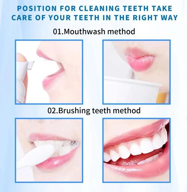 Toothpaste Tooth Mousse Cleaning Paste Private Logo Label Cleansing Teeth Whitening Foam