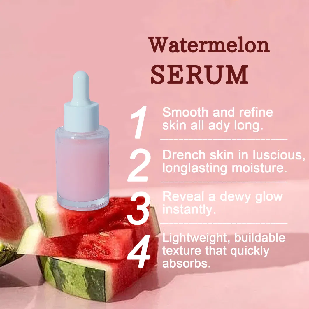 Beauty Cosmetics Skin Care Moisturizing Brightening Watermelon Face Serum