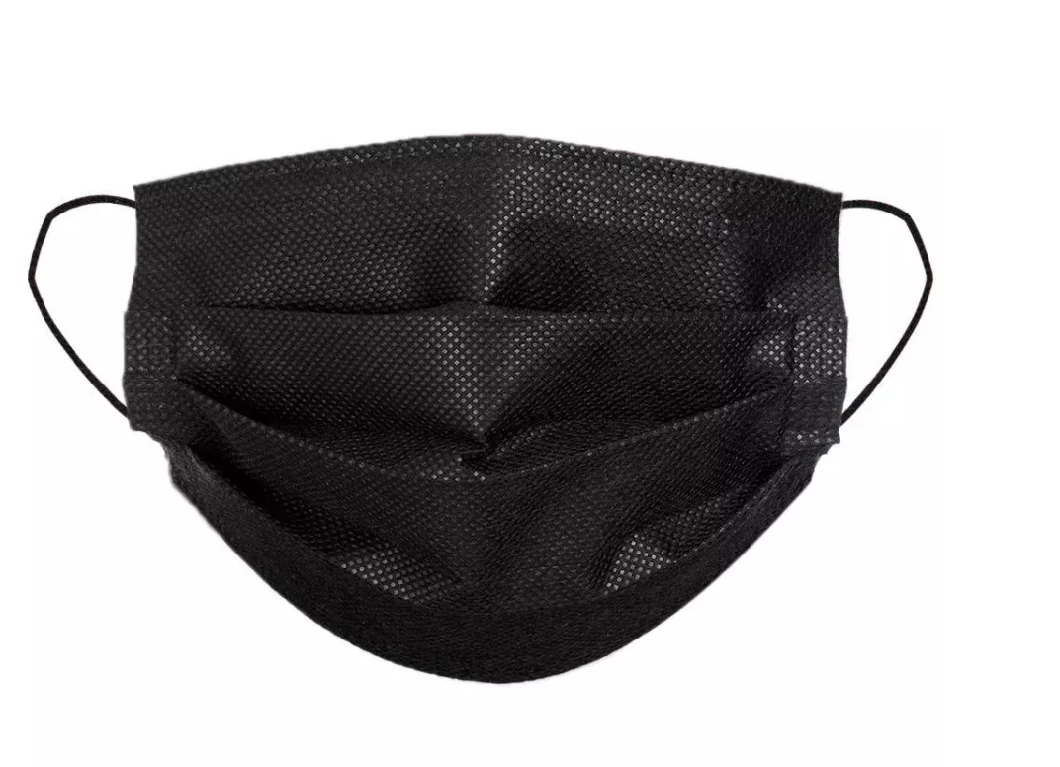 Black Fashion Disposable Face Mask