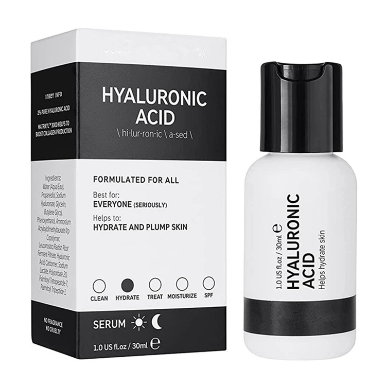 OEM Custom Super Moisturizing Hydrating Skin Hyaluronic Acid Serum