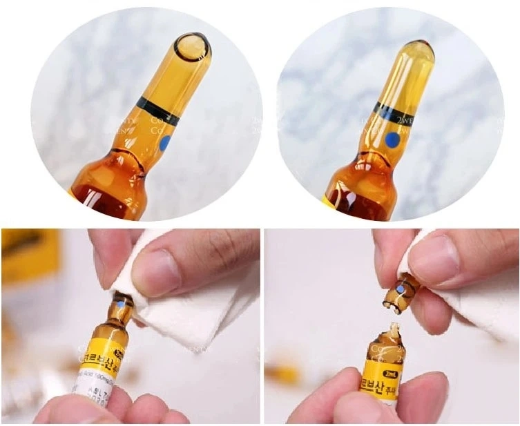 Korea Original Huons Ascorbic Acid Vitamin C Ampoules 500mg/2ml for Skin Whitening Injections