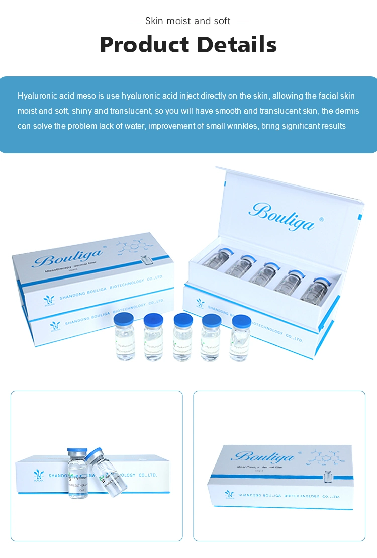 Hyaluronic Acid Ha Meso Whitening Serum Skin Rejuvenation Meso Injection Serum