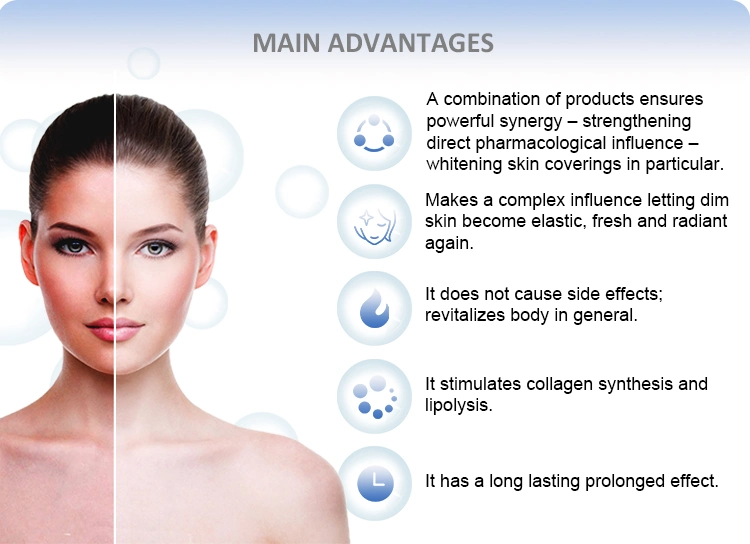 Glutax L-Glutathion Plus Pure Vitamin C Injections for Clear Skin Whitening