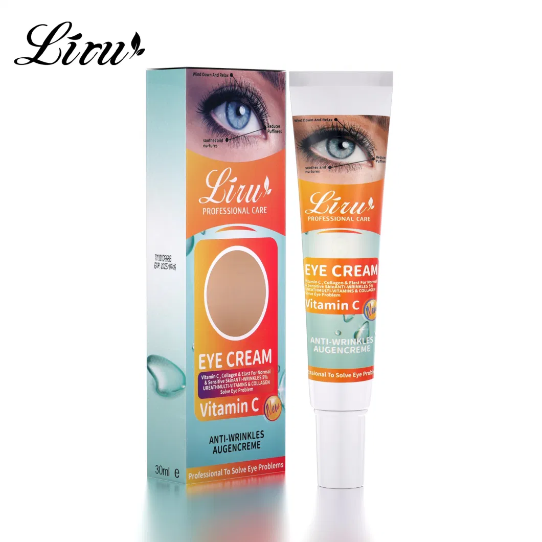 Liru Vitamin C Skin Care Repairing Dark Circle Anti Aging Eye Cream