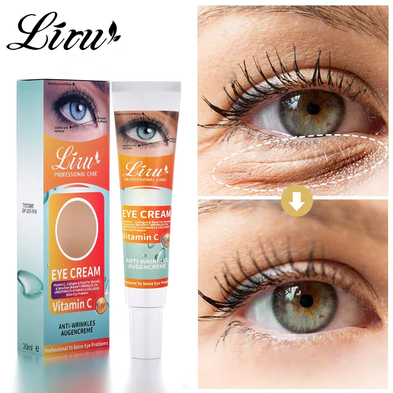 Liru Vitamin C Skin Care Repairing Dark Circle Anti Aging Eye Cream