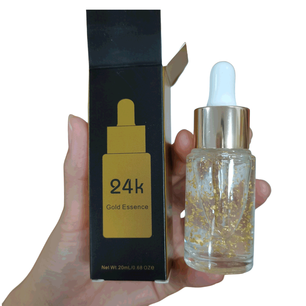 OEM 24K Gold Face Serum Skin Care Moisturizer Whitening Repairing Anti Wrinkle Anti Aging Serum 24K Gold Essences Face Serum