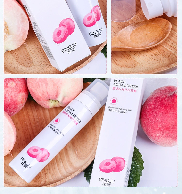 Skin Care Facial Peach Toner Anti Aging Moisturizing 100% Natural Organic Pore Minimizer for Face Nourishes Hydrates Skin