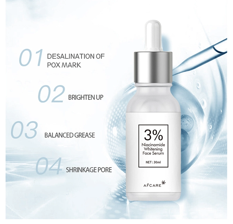 Hot Selling 30ml Niacinamide Serum for Whitening &amp; Moisturizing Daily Best Skin Care with Private Label