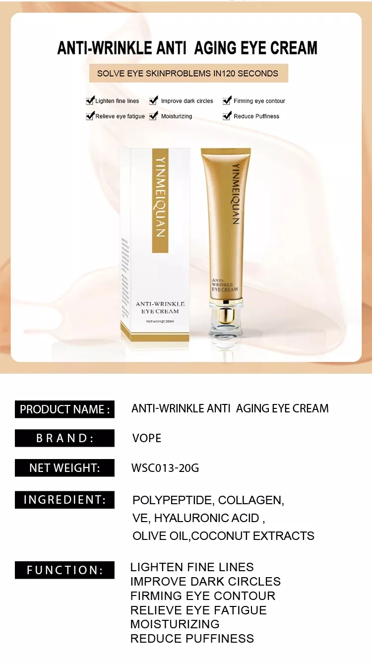 High Quality Beauty Anti Aging Eye Cream