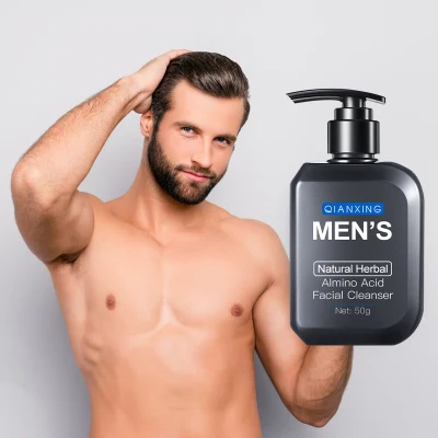 Private Label Facial Cleanser para los hombres de control de aceite