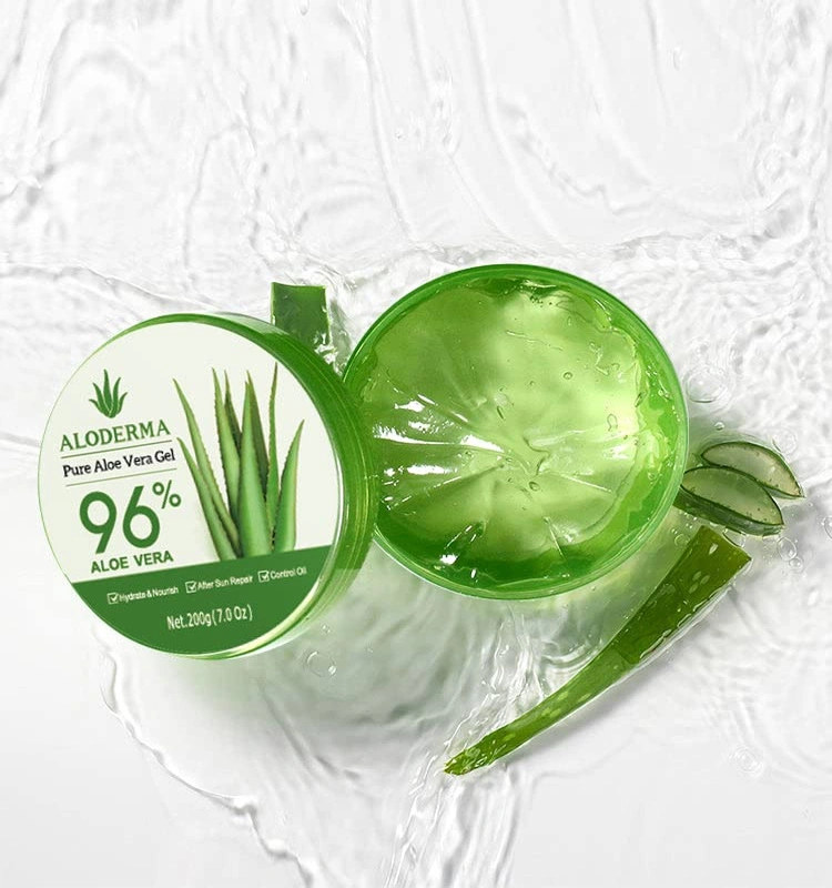 Private Logo Lightening Smoothing Gel Aloe Vera Face Cream