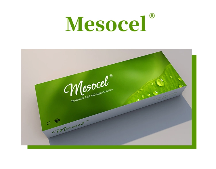 Mesocel Skin Moisturizing Hydration Face Seringues Hyaleron Acide Hyaluronique Ampoule Serum Pour