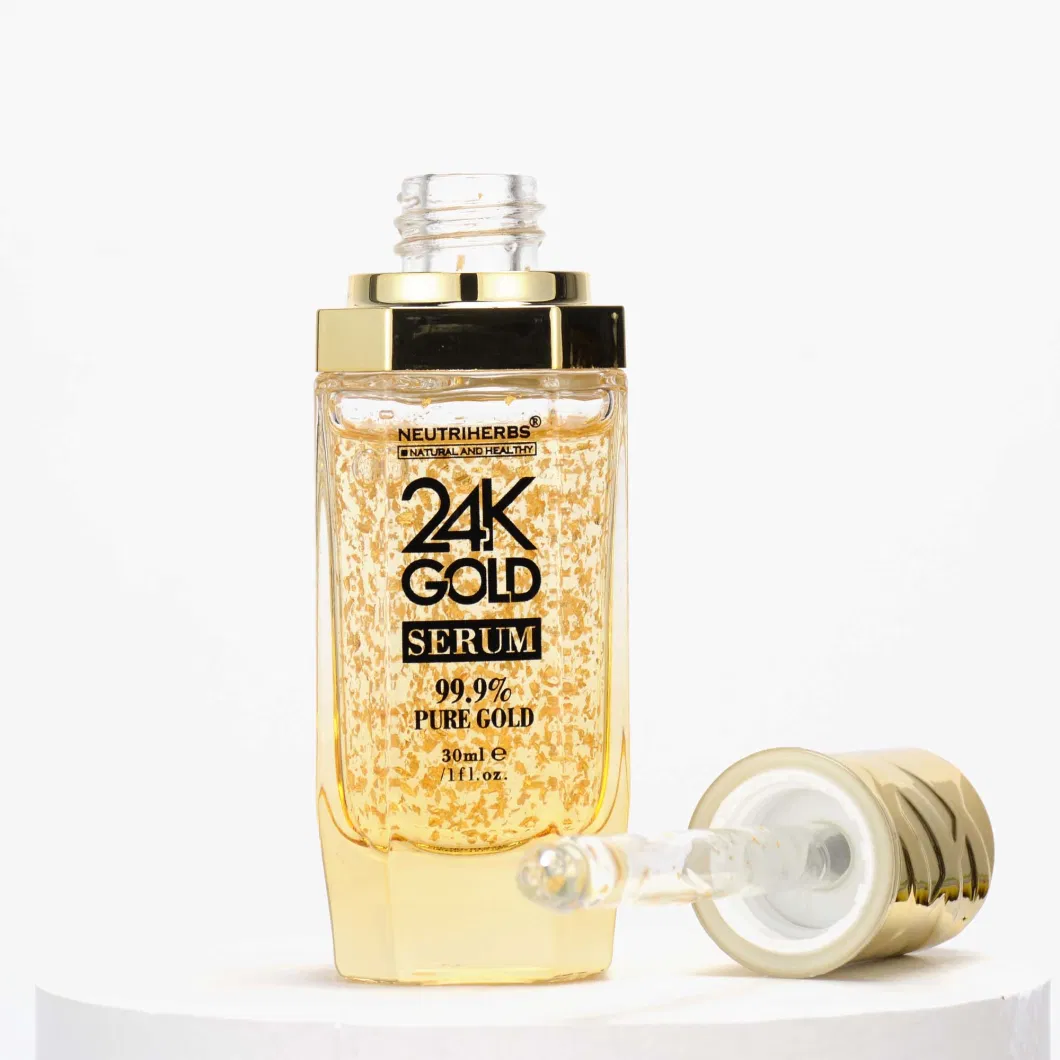 Hot Sale Skin Care Product Rich Hydrating Collagen 24K Gold Facial Serum