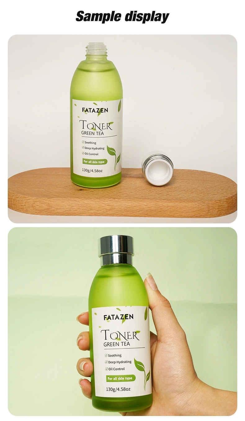 Deep Moisturizing Oil Control Reduce Acne Marks Green Tea Facial Hydrating Toner