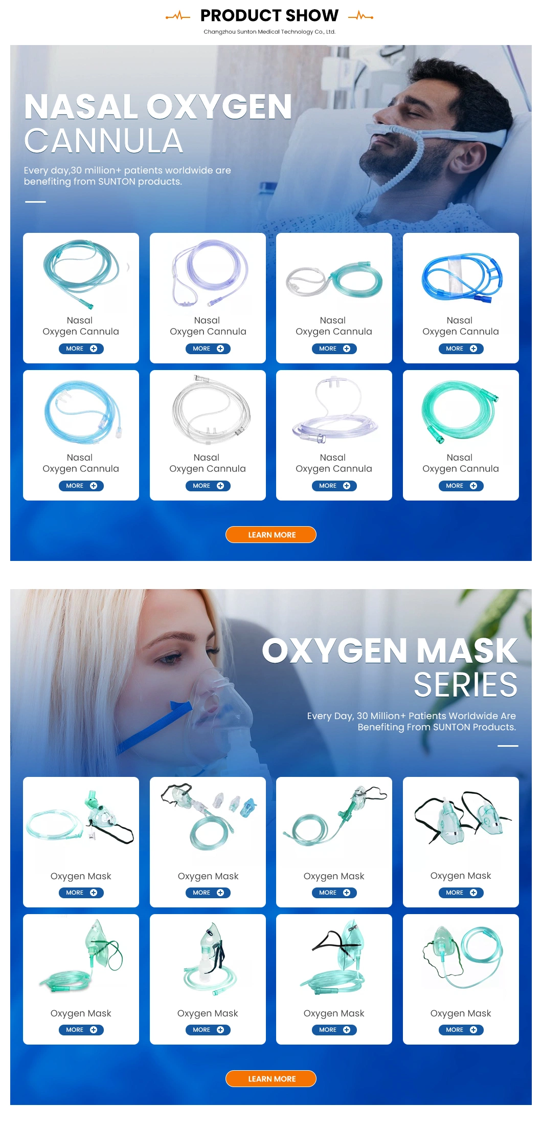 Sunton High-Quality in Dark Dry and Clean Conditions Easy to Use Colored Removable Hook Rings China Anesthesia Mask Supplier