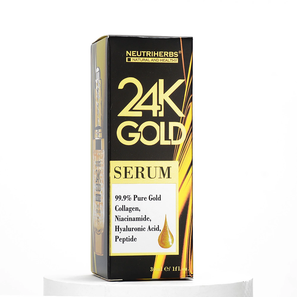 Hot Sale Skin Care Product Rich Hydrating Collagen 24K Gold Facial Serum