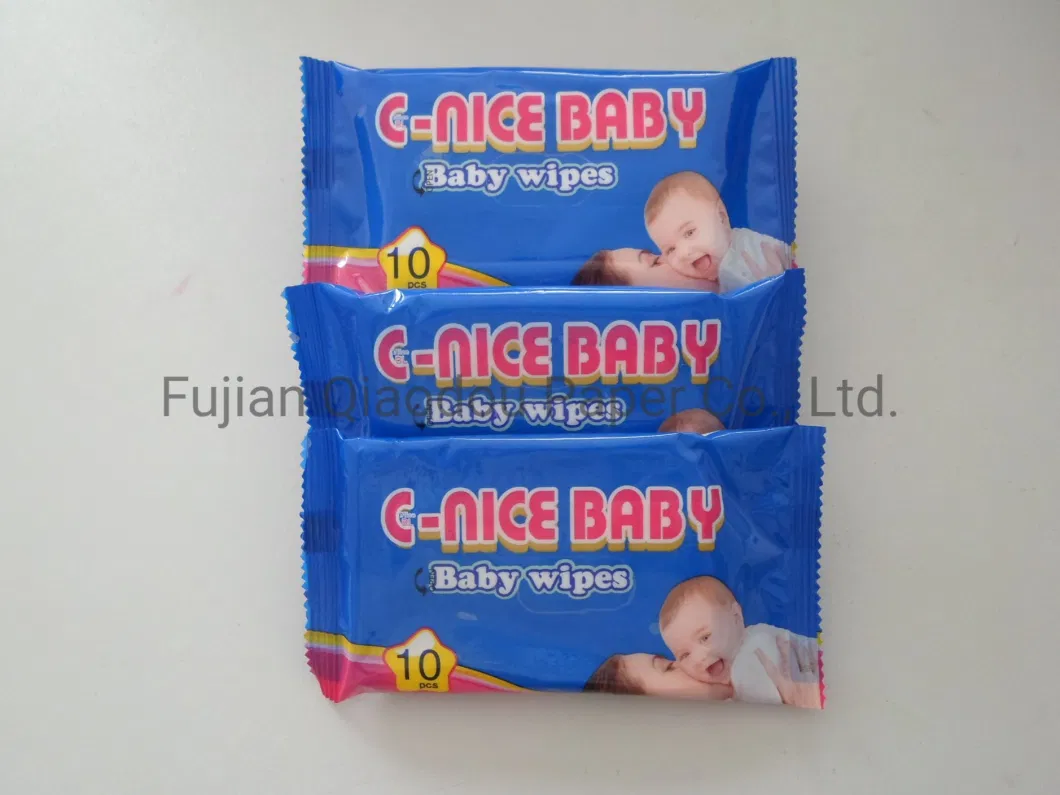 China Manufacturer Daily Use Cleaning Disposable Baby Facial Wet Wipes