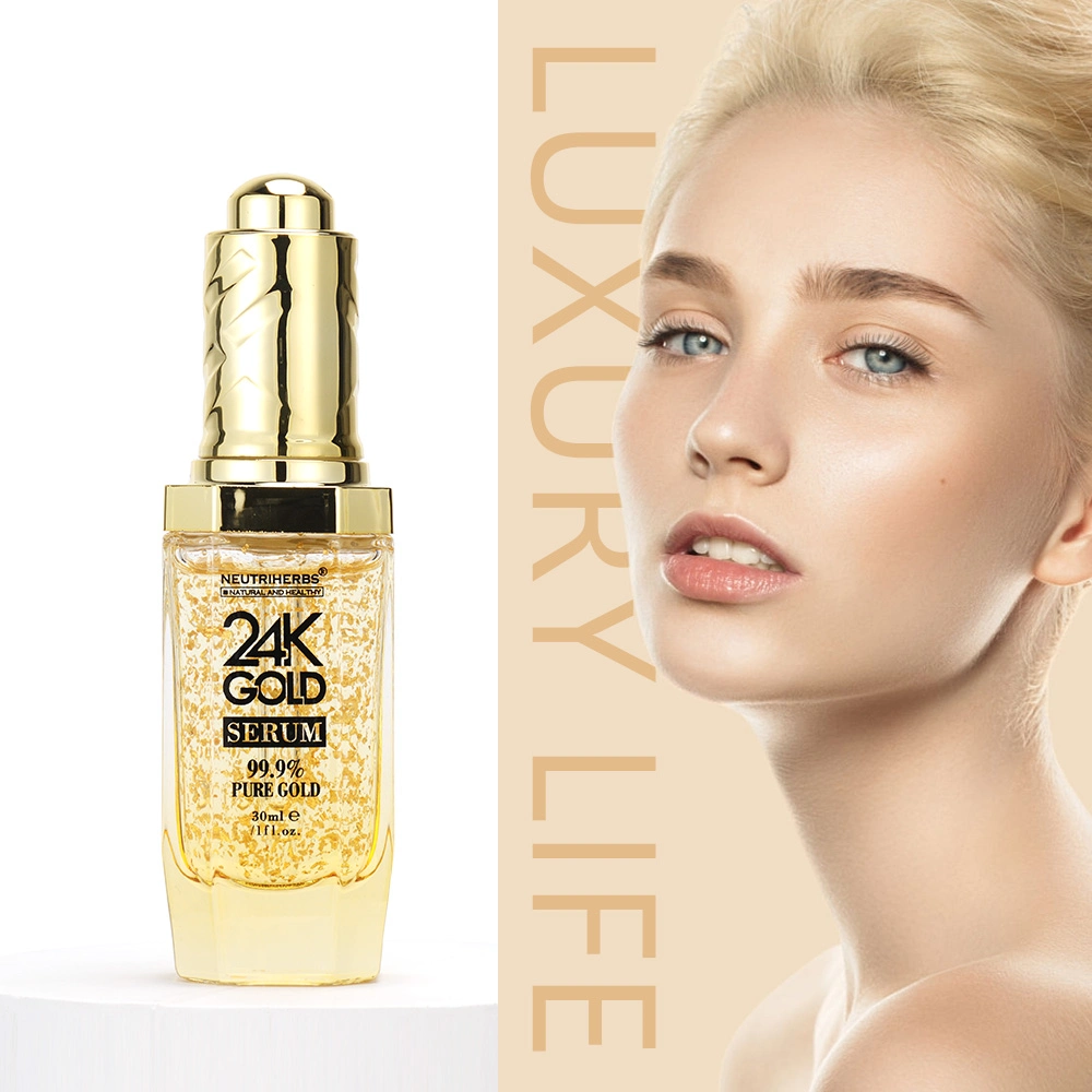 Hot Sale Skin Care Product Rich Hydrating for Dry Skin Anti Wrinkle Collagen Gold Facial Serum