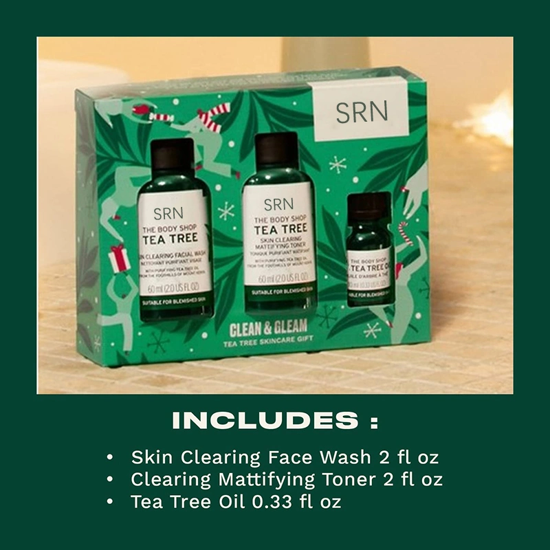 Best Selling Tea Tree Oil Serum Anti Acne Treatment Vitamin C Acne Removal Skin Care Set