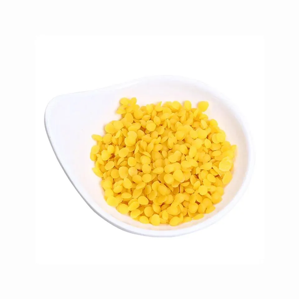 Pure Natural Organic Cosmetic Grade Refined Yellow Beeswax Pellets / Bees Wax Granules