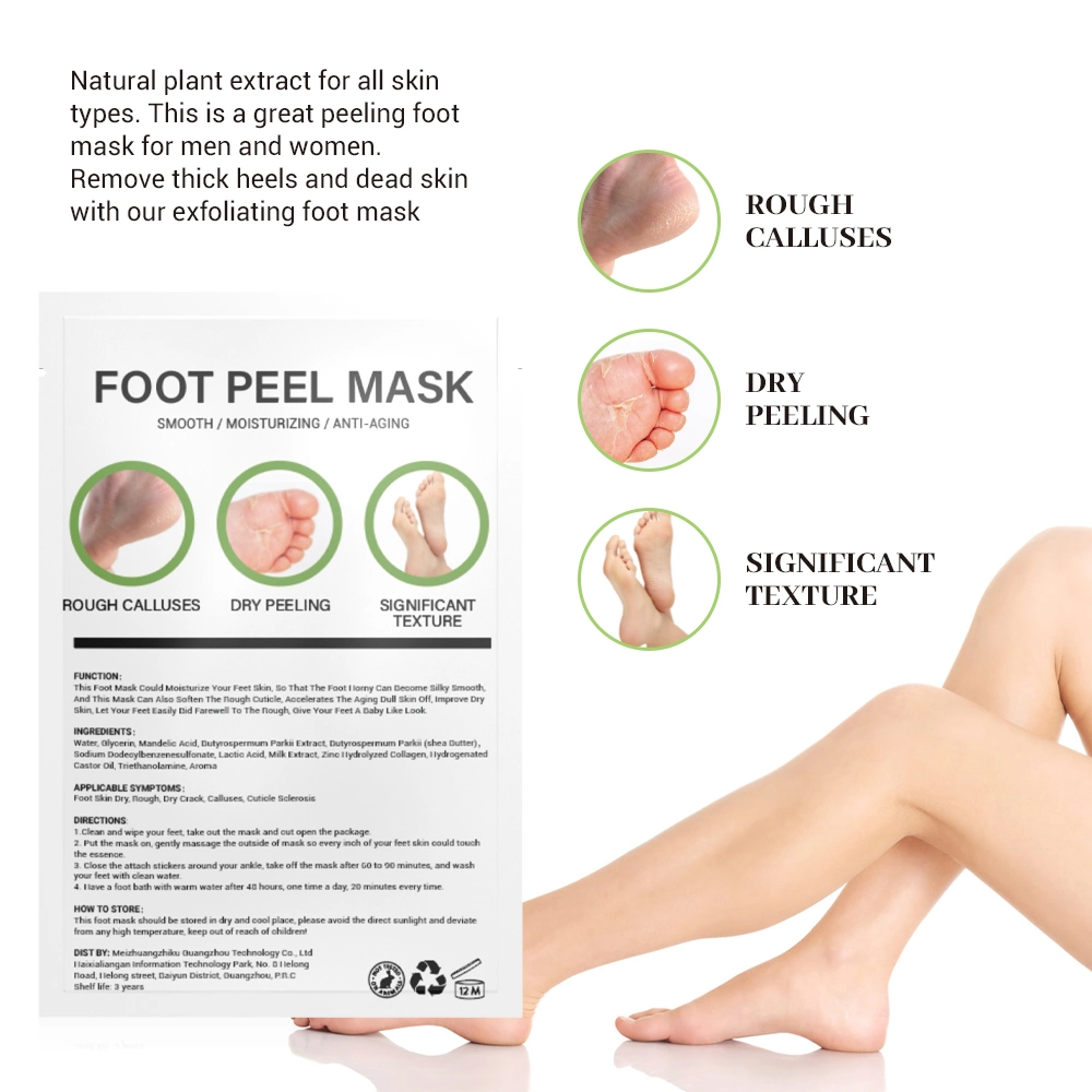 Manufacturer Price Aloe Vera Nourishing Moisturizing Skin Peeling Foot Sheet Mask &amp; Foot Peel Mask