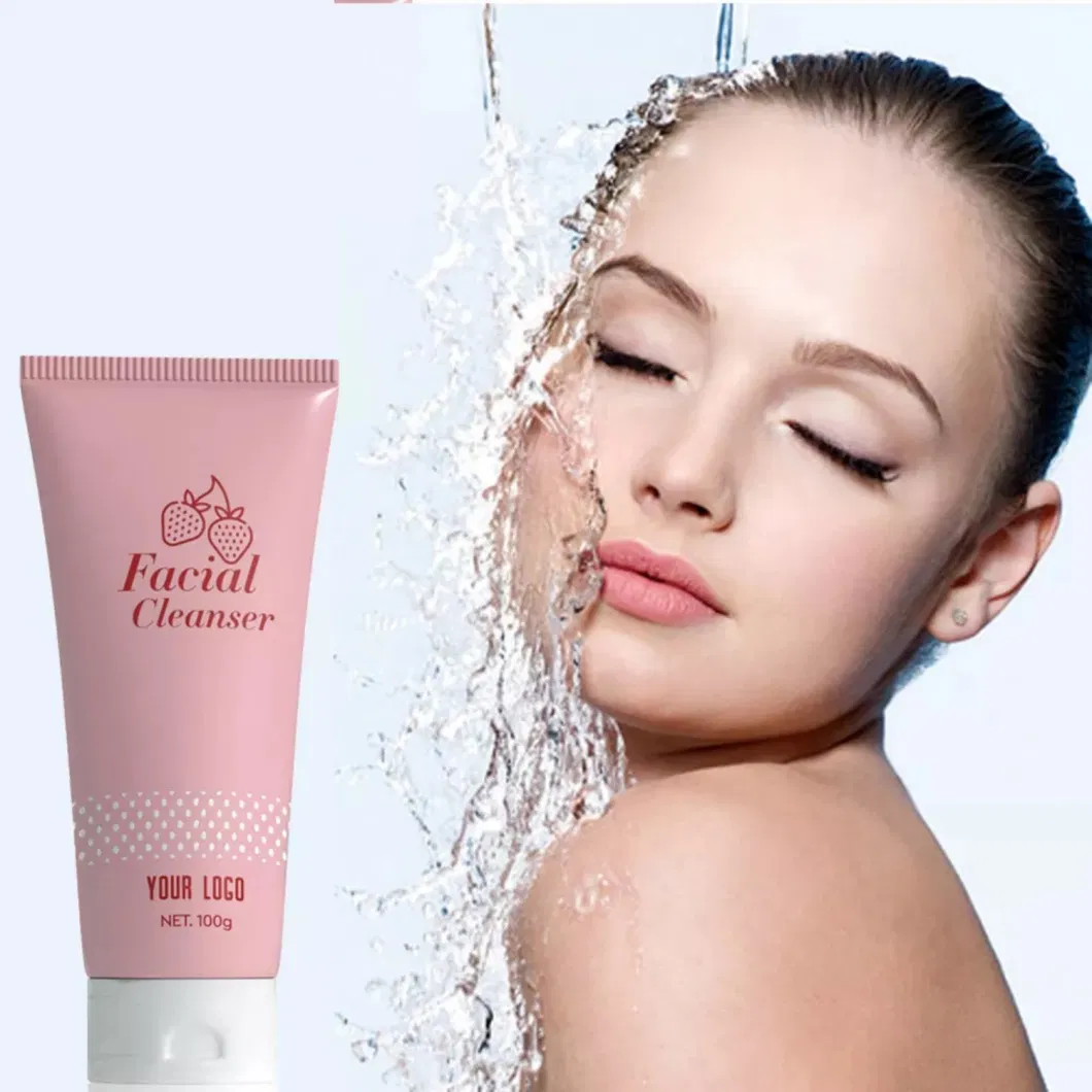 Private Label Skin Care Deep Cleaning Refreshing Moisturizing Facial Foam Cleanser Face Wash