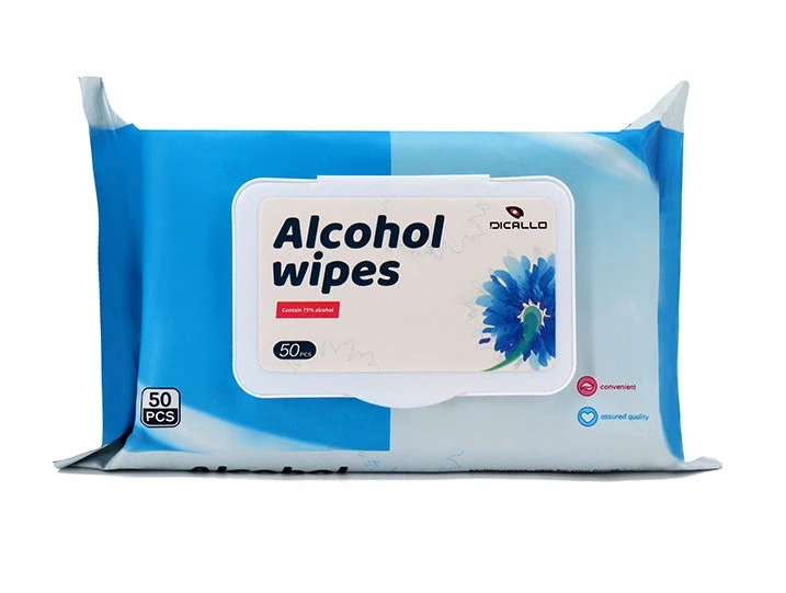 Fengle Sanitizing Wet Wipes - 60/80/100 Sheets with 75% Alcohol Wipes for Daily Use - Personal Fresh Wipes for Hand and Facial Wipes