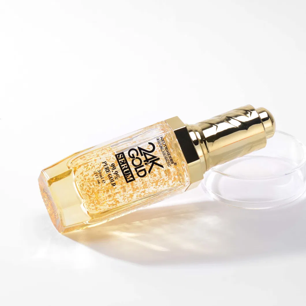 Hot Selling Beauty Sensitive Anti Wrinkle 24K Face Gold Pure Skin Serum