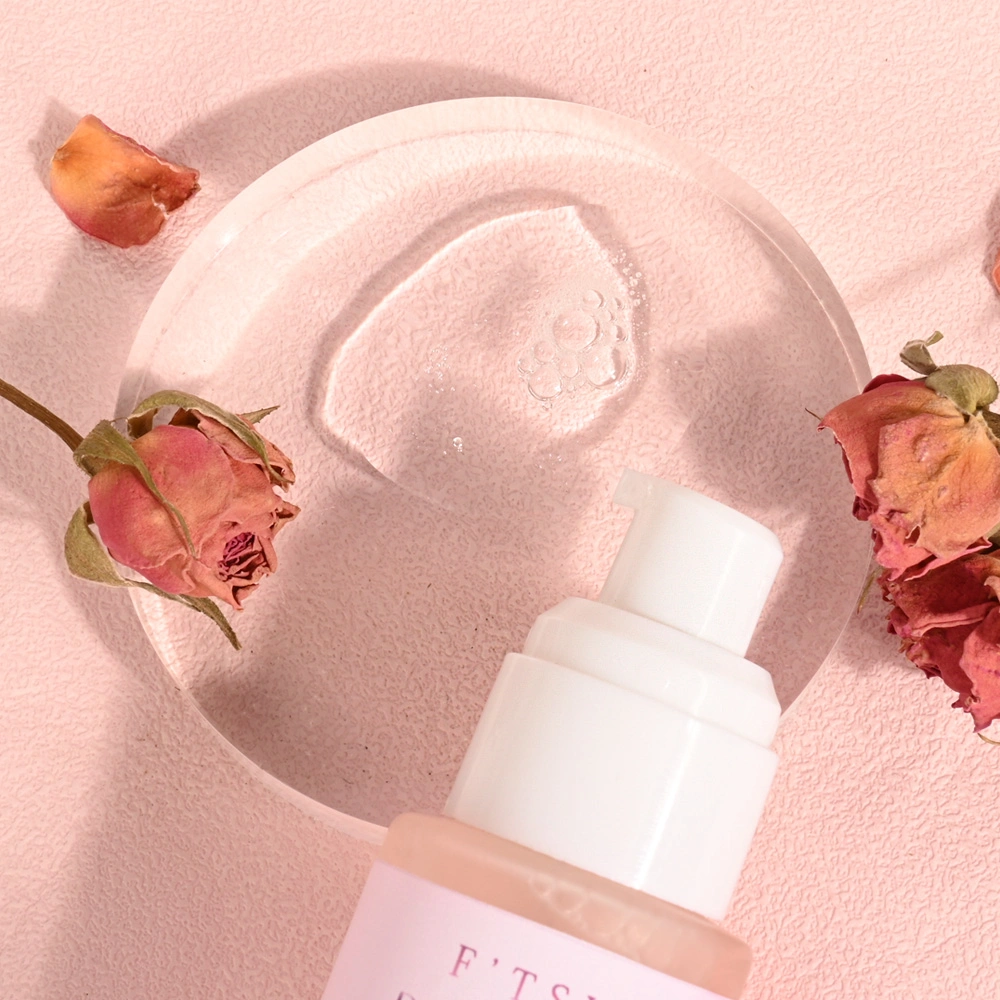 Custom Logo Moisturizing Brightening Natural Extract Skin-Friendly Rose Hydrating Face Oil Facial Serum