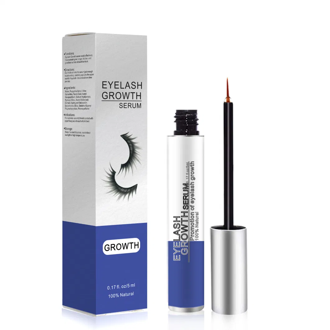 Factory Price OEM Natural Enhancer Boost Eyelash &amp; Brow Growth Serum for Longer