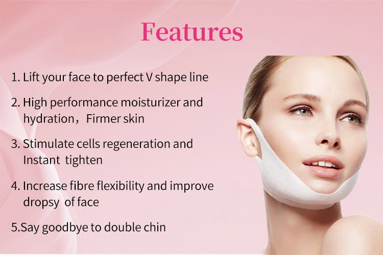 Anti Wrinkle V Line Lifting Hydrogel Collagen Lifting up Mask for Slim Lift up Anti Wrinkle Strap