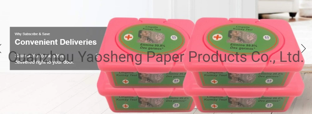 Wholesale Product Household Surface Cleansing Non-Woven Wipe Bath and Room Wet Wipes