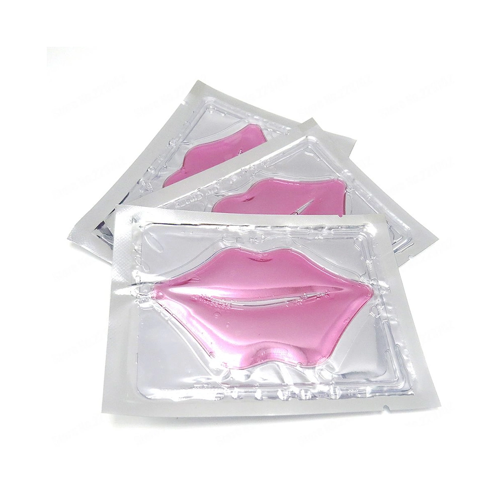 High Quality Vegan Plump Hydrogel Whitening Gold Collagen Lip Crystal Mask