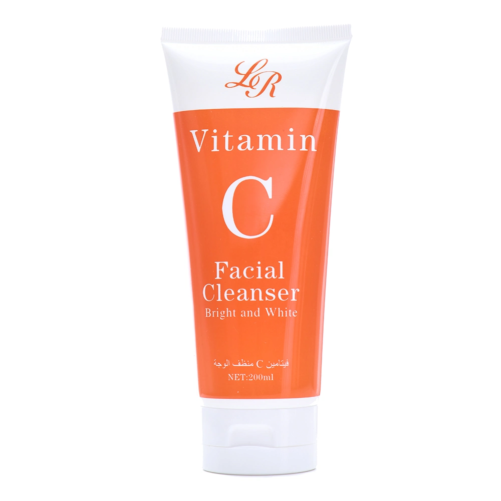 Liru Vitamin C Facial Cleanser Organic Skin Care Cleansing Foam Face Wash