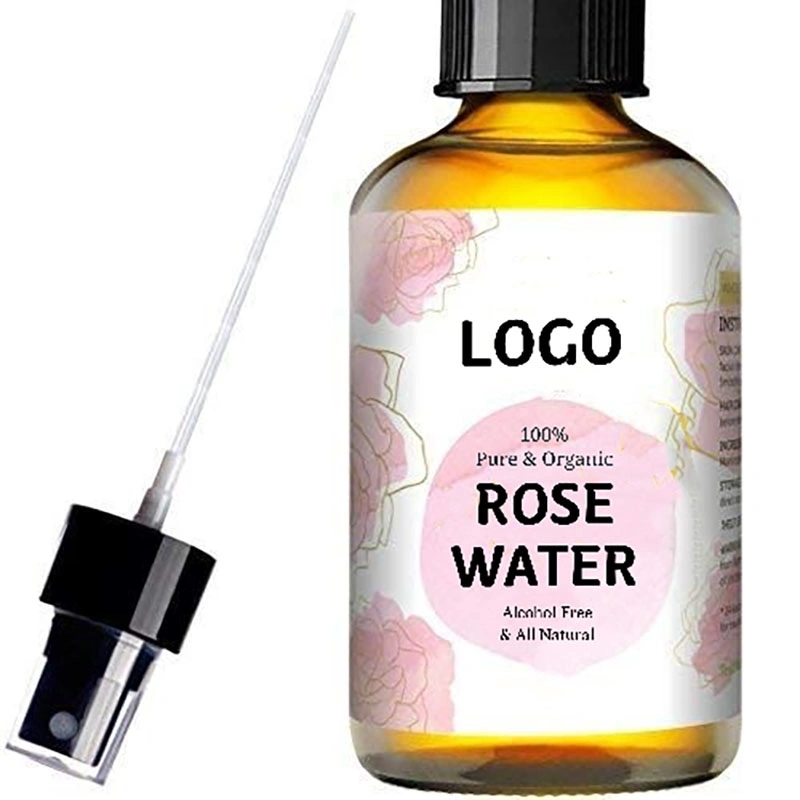 Private Label Organic Facial Toner Hydrating Brightening Skin Care Toner Rose Toner for Face