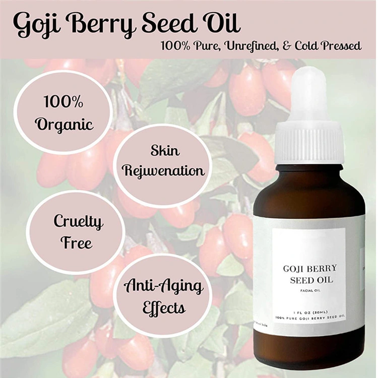 Natural Goji Berry Seed Oil Skin Rejuvenating Brightening Facial Oil