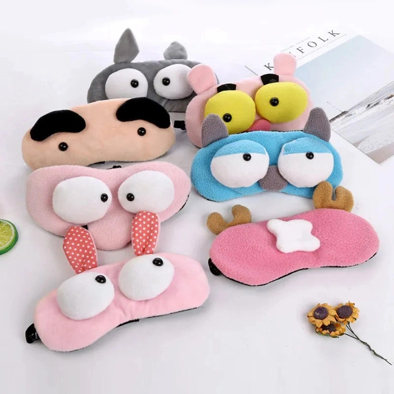 Customized Children Cartoon Printed High Quality Lovely Gel Eye Mask Sleep Mask