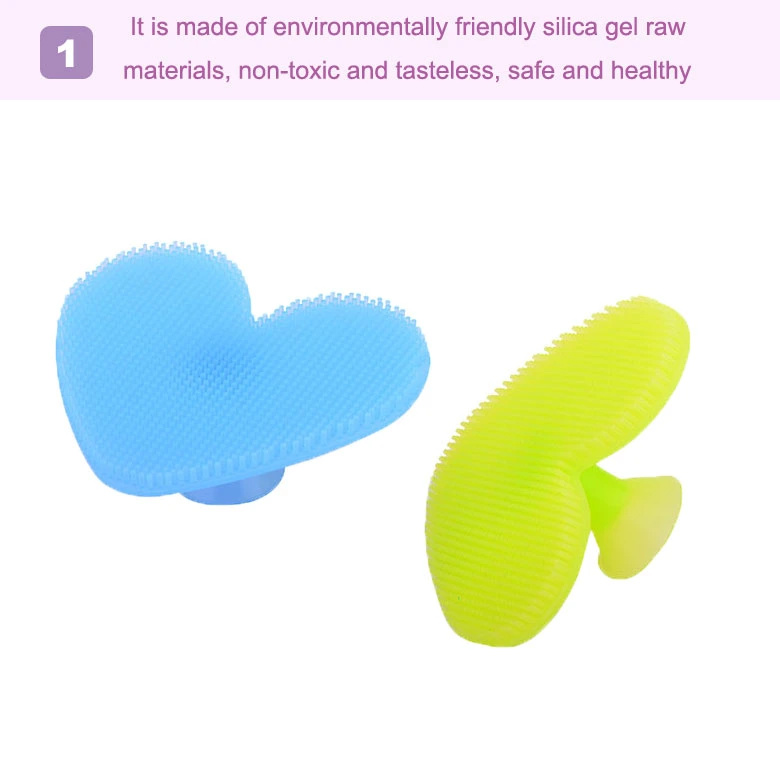 Soft Silicone Facial Face Wash Brush Silicone Face Brush Cleanser