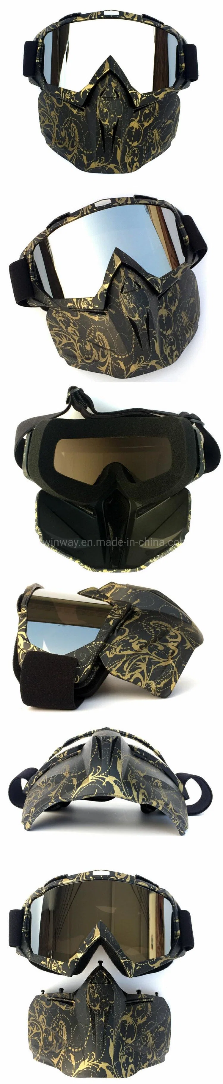 Motorcycle Parts Face Mask Windproof Removable Mask