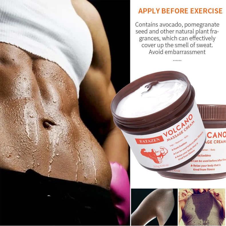 Weight Loss Slimming Muscle Contouring Abdominal Fitness Hot Sweat Eliminating Relaxed Skin Fat Burning Cream