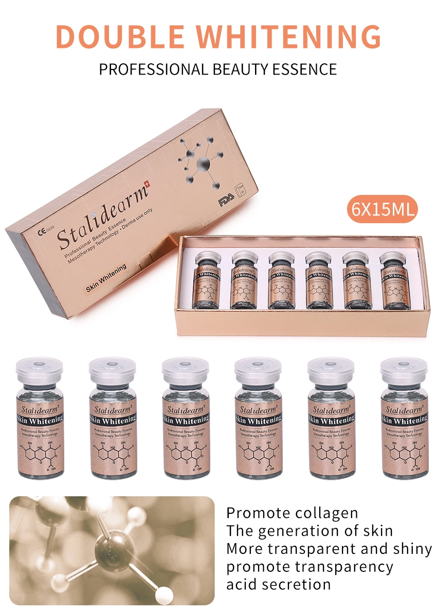 Beauty Products OEM Skin Care Hyaluronic Acid Essence Whitening Brightening Private Label Facial Ampoules Serum