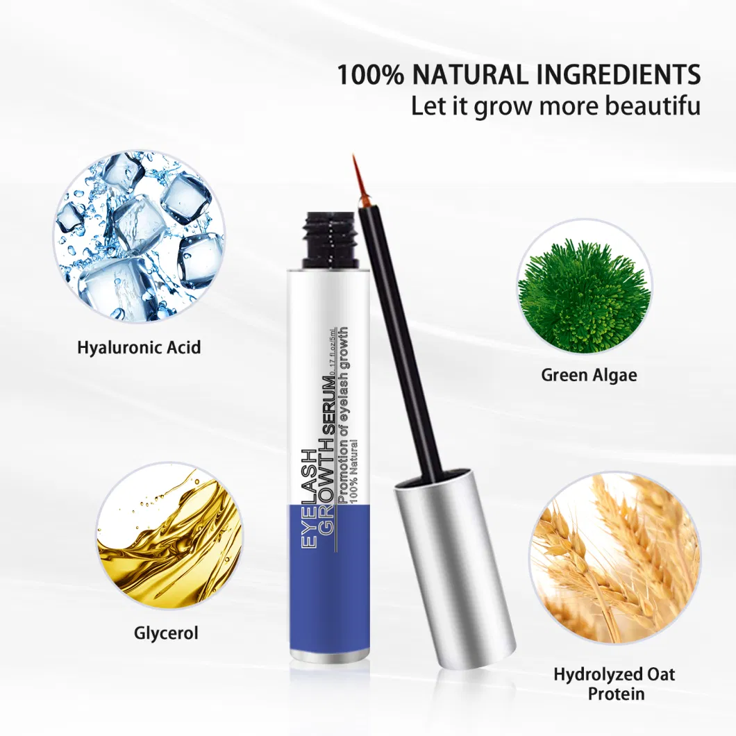 Factory Price OEM Natural Enhancer Boost Eyelash &amp; Brow Growth Serum for Longer