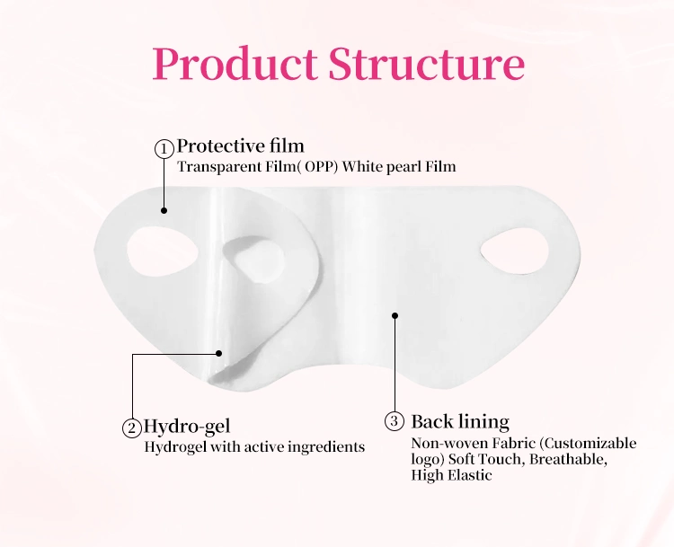 Anti Wrinkle V Line Lifting Hydrogel Collagen Lifting up Mask for Slim Lift up Anti Wrinkle Strap