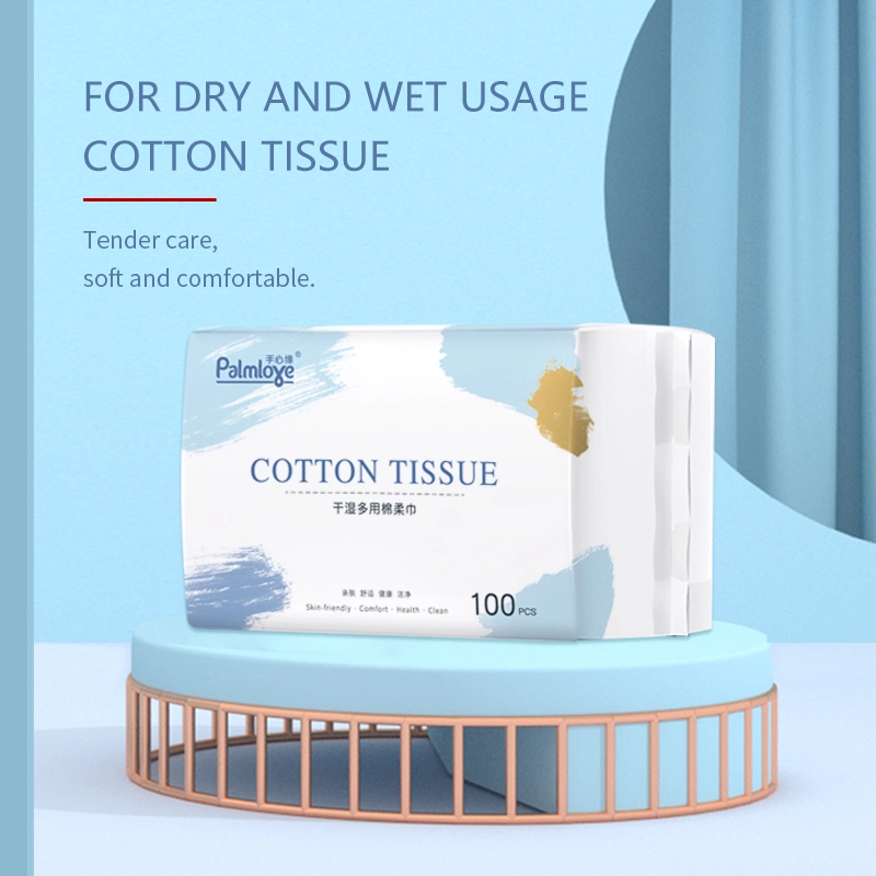 Dry Wipe, Cotton Wipes, Suitable for Makeup Remove, Bathing and Drying