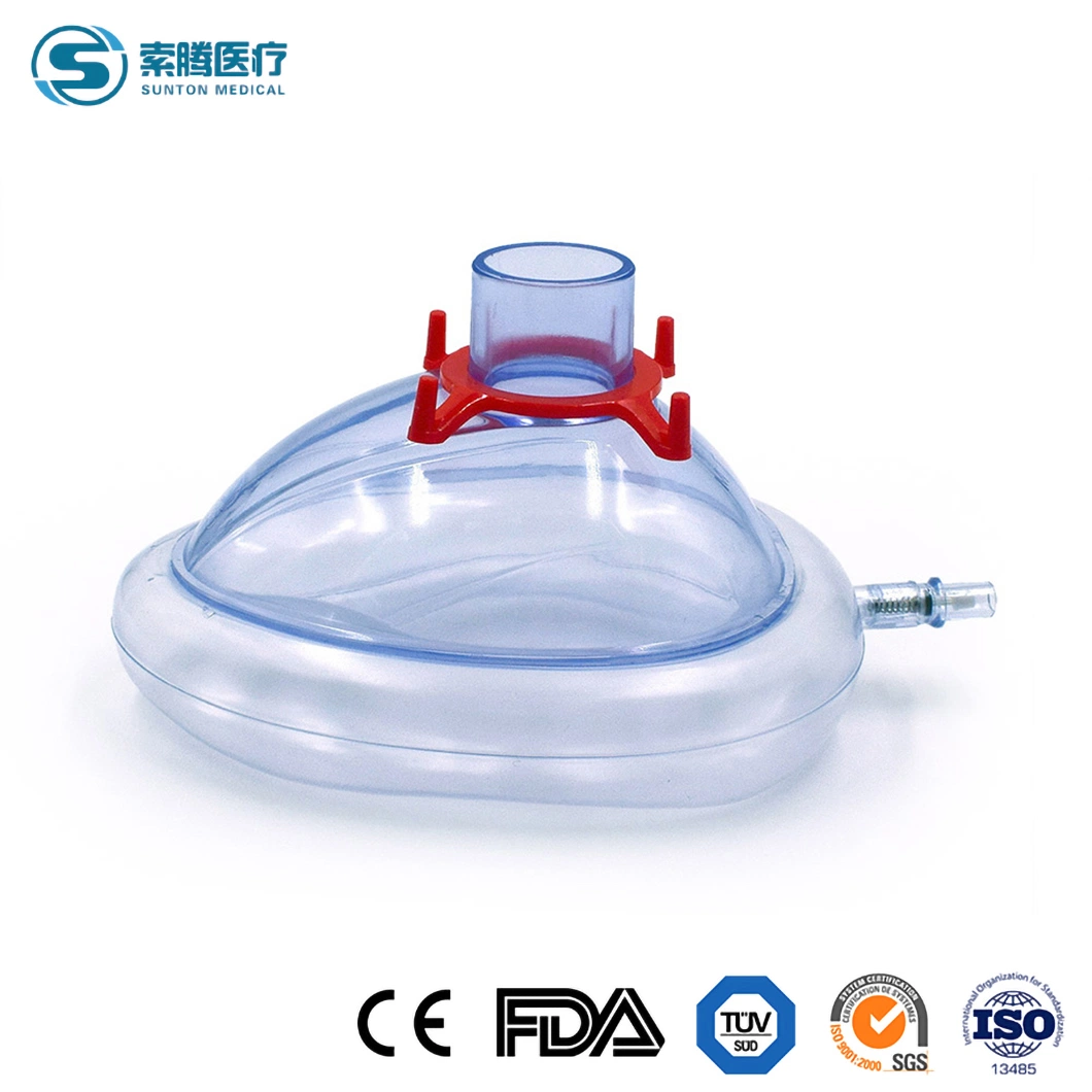 Sunton Free Sample Colored Removable Hook Rings Disposable Adult Pediatric Infant Size China Anesthesia Mask Suppliers